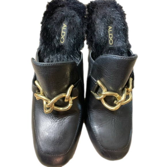 Aldo size 8.5 mule with block heals - Picture 2 of 6